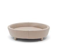 Divanetto in PU e legno modello Boule Maison per cani e gatti