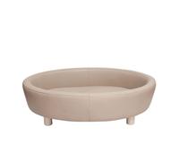 Divanetto in PU e legno modello Boule Maison per cani e gatti Ferribiella