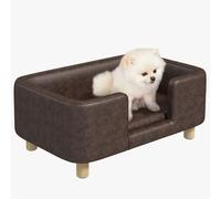 PawHut Divanetto per Animali con Cuscino Imbottito in Gommapiuma