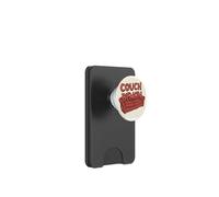 Divanetto rosso Demone Outfit per gli amanti del mostro e del divano PopSockets PopWallet per MagSafe