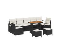 DIVANI DA GIARDINO VIDAXL Polyrattan, 71x90x55 cm