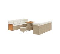 DIVANI DA GIARDINO VIDAXL Polyrattan, Acciaio verniciato a polvere, 55x90x71 cm