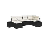 DIVANI DA GIARDINO VIDAXL Set da 6 pezzi, in polyrattan, 69 x 172 x 62 cm