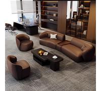 Divani dalla forma irregolare, divani da ufficio leggeri, di lusso e di alta gamma, sedie for reception, riunioni e trattative in uffici vendita, hall di hotel e aree di sosta aziendali(Set b 3.24m)