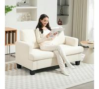 Divani e Poltrone Lasciati avvolgere dalla morbidezza del divanetto 2 posti HOMCOM, con tessuto in ciniglia e spugna ad alta densità che offrono un comfort superiore. Con un design semplice ed elegant