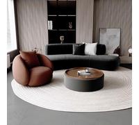 Divani leggeri di lusso a forma di arco, divani di forma irregolare for aree di sosta in negozi di abbigliamento e sedie for ricevere ospiti, negoziare e soggiornare in case famiglia e hotel(Set 3)