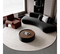 Divani leggeri di lusso a forma di arco, divani di forma irregolare for aree di sosta in negozi di abbigliamento e sedie for ricevere ospiti, negoziare e soggiornare in case famiglia e hotel(Set 6)