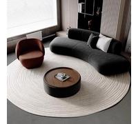 Divani leggeri di lusso a forma di arco, divani di forma irregolare for aree di sosta in negozi di abbigliamento e sedie for ricevere ospiti, negoziare e soggiornare in case famiglia e hotel(Set 2)