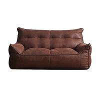 Divani per il Soggiorno Lazy Sofa Double Tatami Bean Bag Divano da balcone in tessuto Piccolo appartamento Camera letto Retro