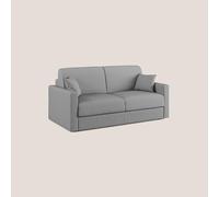 Divani.Store Chris Divano letto matrimoniale in tessuto impermeabile T13 grigio 186 cm (mat. 140x197)