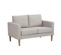 Divano 2 posti da interno con struttura in legno rivestito in poliestere Easy Life Lite