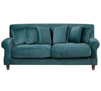 Divano 2 posti in velluto verde smeraldo Eike