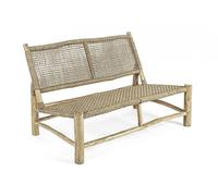 Divano 2 Posti Lampok in Fibra Sintetica