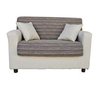 Divano 2 posti Nocciola 2 - tessuto sfoderabile 124 cm BOLOGNA