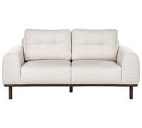 Divano 2 posti tessuto beige chiaro LAURILA