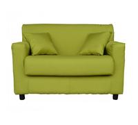 Divano 2 posti Verde - tessuto sfoderabile 124 cm BOLOGNA