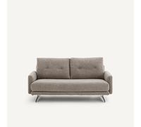 Divano 2P tweed, Delicato Marrone 2 posti