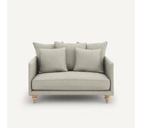 Divano 2P tweed, Lazare Bianco 2 posti