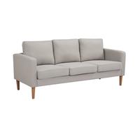 Divano 3 posti da interno in tessuto con struttura in legno Extra Life