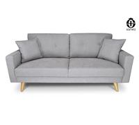 Divano 3 posti piedi in legno mod. Chloe
