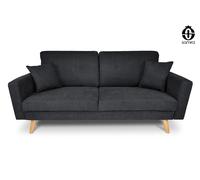 Divano 3 posti piedi in legno mod. Chloe