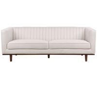 Divano 3 posti tessuto beige SKAULE
