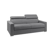 Divano a 4 posti convertibile Express in tessuto Vizir - letto da 160 cm, materasso da 22 cm, con memoria di forma DUNLOPILLO