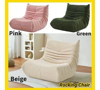 Divano a sacco, divano da pavimento con schienale, sedia reclinabile, sedia a sacco per soggiorno, divano singolo, sedie per camera da letto