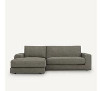 Divano angolare tweed, Skander Marrone angolo destro
