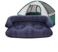 Divano Aria Divano Pieghevole Floccato Portatile Confortevole con Braccioli | Arredamento Gonfiabile per Soggiorno Film Viaggio Giardino Cortile Terrazza Balcone Camera da e Picnic