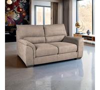 Divano Atene 2 posti in tessuto Roma 07 cappuccino