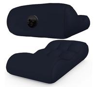 Divano autogonfiante, portatile, impermeabile, per escursioni, picnic, uso esterno, chaise longue pieghevoli, pompa ad aria multiuso staccabile, facile da installare