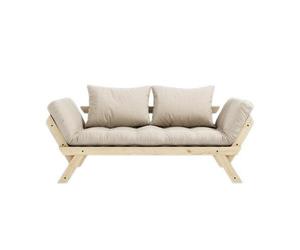 Divano Bebop Pino Laccato Trasparente/747 Beige