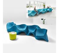 Divano componibile curvo per sala d'attesa dell'ufficio dell'ingresso dell'hotel - Design comodo ed elegante per una migliore esperienza degli ospiti