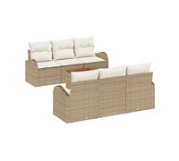 DIVANO DA GIARDINO VIDAXL Set da giardino 7 pezzi, in polyrattan, 37 x 55 x 55 cm