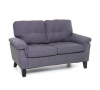 DIVANO DENVER IN TESSUTO DA 2 POSTI COLORE BLU 145X78X95H CM M0694-02