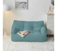 Divano doppio per balcone, per camera da letto e soggiorno, decorativo, comodo divano a sacco a due posti, ideale per il noleggio di riempitivi non incluso