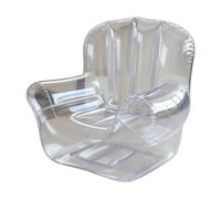 Divano gonfiabile ad aria - Poltrona lounge in PVC per interni ed esterni | Divano ergonomico trasparente per viaggi, campeggio, piscina, spiaggia, relax e seduta confortevole