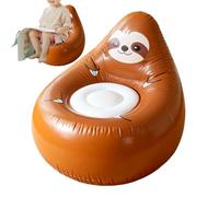 Divano Gonfiabile,Sedia Gonfiabile Portatile a Forma di Animale - Poltrona da Esterno,per Bambini per Campeggio per Esterno per Spiaggia per Viaggio per Interno per Cortile per Balcone per Giardino pe