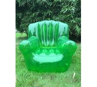 Divano gonfiabile trasparente doppio, ideale per campeggio, spiaggia, picnic, festival musicali, poltrona a sacco portatile per cortile sul lago, viaggi, comodo mobili da campeggio