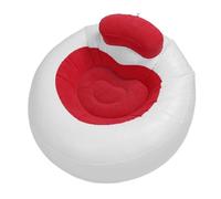 Divano Gonfiabile, Ultra Portatile Floccaggio Cuore Amorevole Modellazione Divano Futon Ad Aria Divano Pigro Pieghevole Morbido Gonfiaggio Veloce Poltrona Gonfiabile per