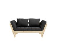 Divano Karup Beat in Pino Laccato Trasparente/734 Grigio Scuro