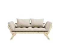 Divano Karup Bebop Pino Laccato Trasparente/747 Beige