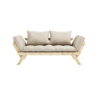 Divano Karup Design Bebop M. Materasso A 4 Strati 747 Beige/ Laccato Trasparente
