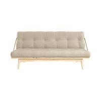 Divano Karup Design Folk con Materasso A 5 Strati 747 Beige/ Grezzo