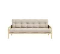 Divano Karup Design Grab con Materasso A 5 Strati 747 Beige/Grezzo