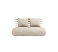 Divano Karup Design Shin Sano con Materasso Beige/ Laccato Trasparente