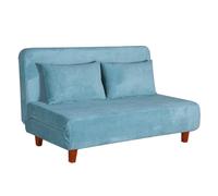 Divano Letto 2 Posti 146x91x82 cm in Tessuto Blumine