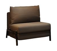 Divano letto 4 in 1 multifunzionale poltrona reclinabile con materasso in schiuma, chaise longue grigio per leggere e fare un pisolino, poltrona compatta (187 x 85 x 26 cm)