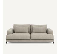 Divano letto 4P tweed, Marsile Beige 4 posti